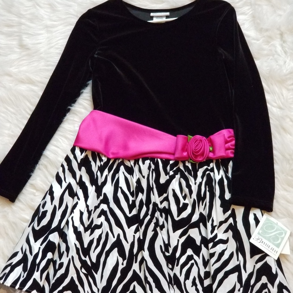 Bonnie Jean Big Girl Holiday Dress
